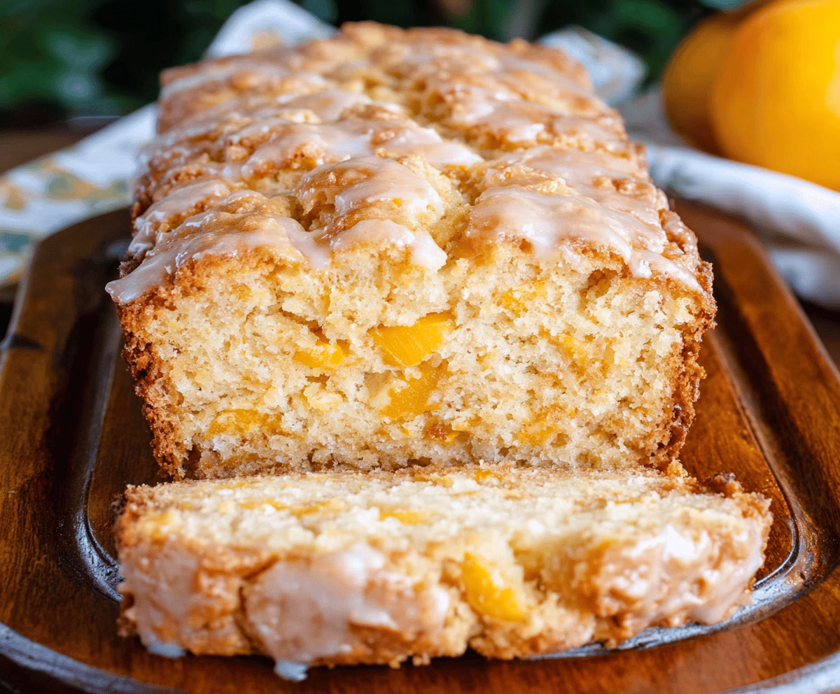 Easy Southern Peach Bread Recipe