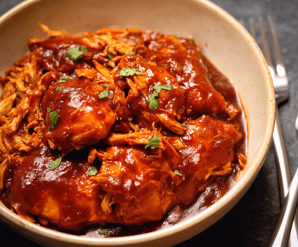 Easy Crockpot BBQ Chicken Recipe