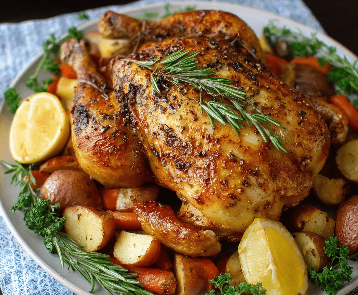 Easy Crockpot Whole Chicken Recipe